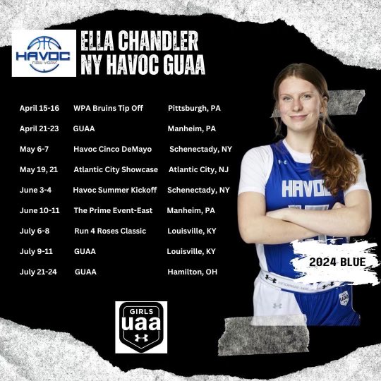WMAGirlsHoops's tweet photo. WE are SO EXCITED about OUR girls getting back out on the AAU CIRCUIT for the spring/summer to show college coaches how much they continue to improve!

@_ellachandler ‘24
@HannahGrudzien ‘25 (MA Huskies)
@caterinaravosa ‘26
@ImaniPorter_ ‘26

#CollegeExposure #TitanSisterHood https://t.co/CeEWO9oIhG