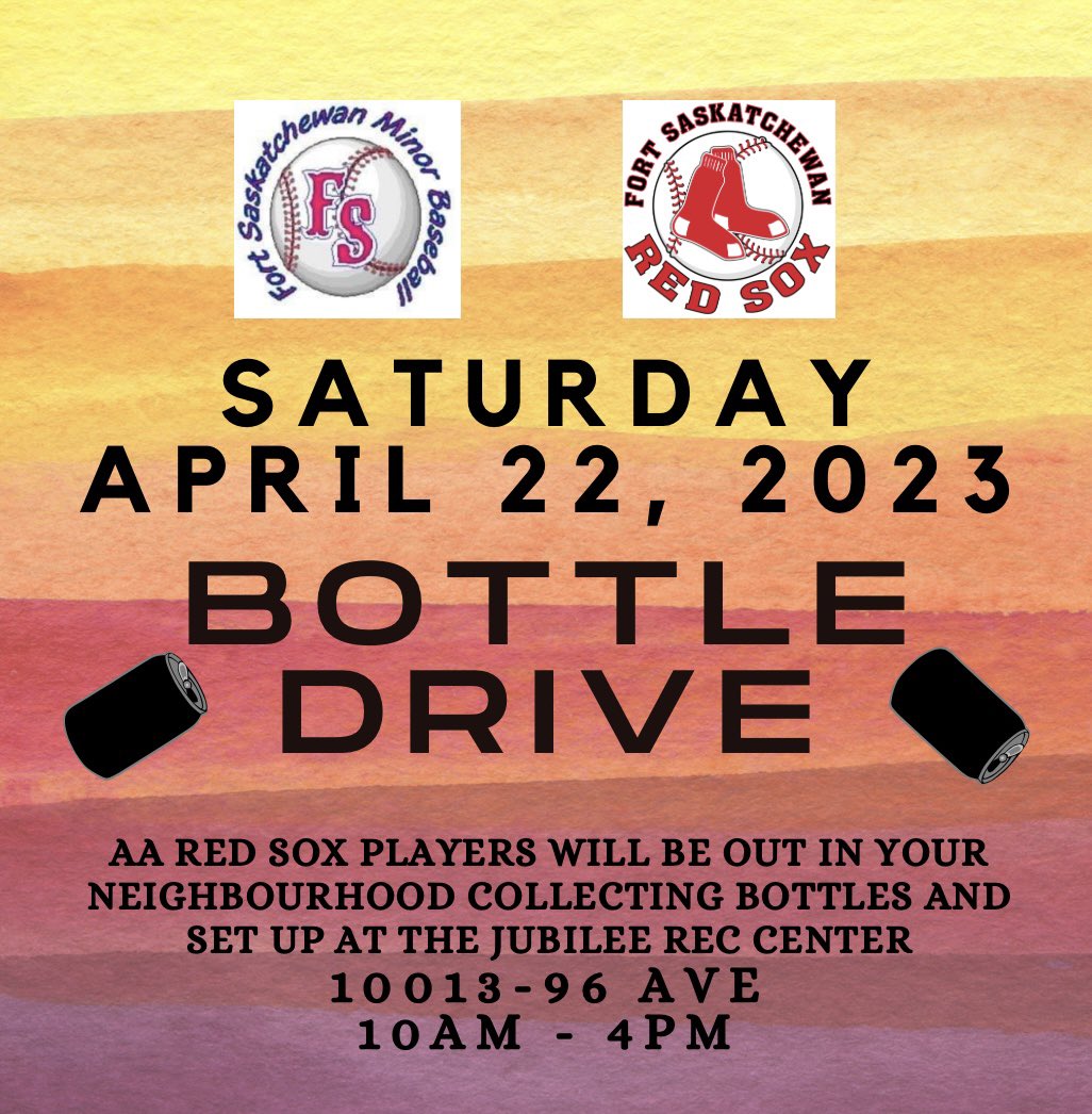 Our players will be out in full force this Saturday collecting your empties! Thank you in advance for your support!