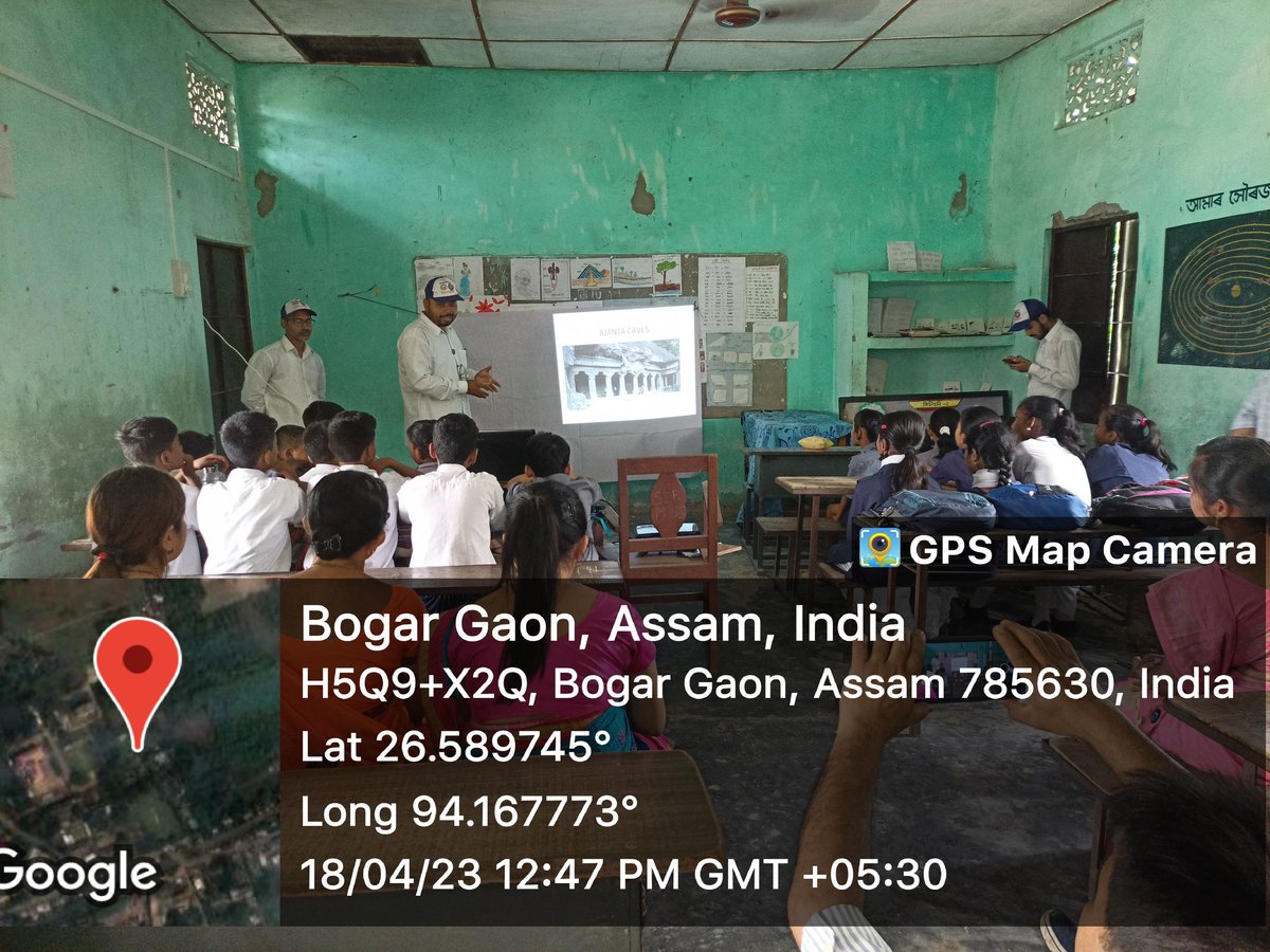 nss_dietjorhat's tweet photo. Celebration of World Heritage Day at Govt.Practising Senior Basic School,Titabar organise by NSS Unit DIET Jorhat Titabar on 18th April,2023. @_NSSIndia @nss_rdguwahati @NSSCellDU @YASMinistry @pankajsinghips @Anurag_Office @CMOfficeAssam @AmritMahotsav @g20org @DIPAKKU93471047 https://t.co/Aqr3kWIJj5