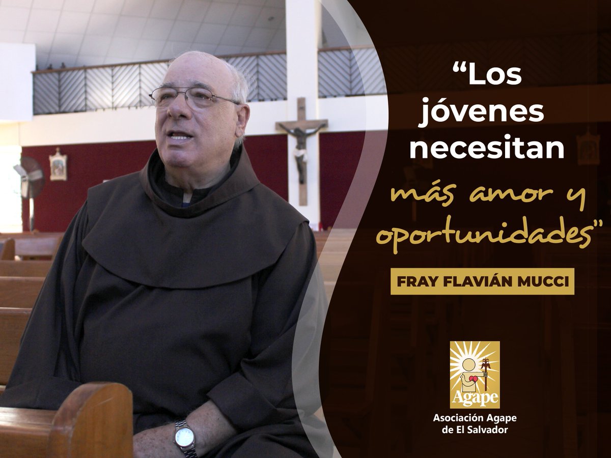 "Los jóvenes necesitan más amor y oportunidades"
- Fray Flavián Mucci O.F.M. 🕊️