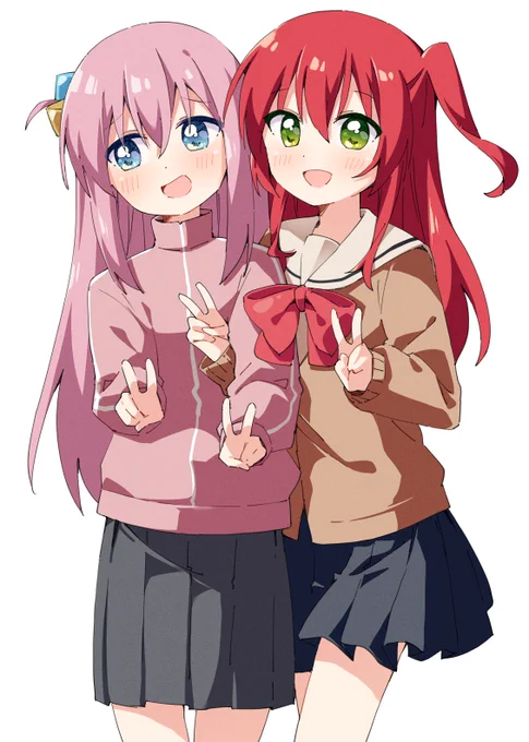 ぼっちちゃんと喜多ちゃん。 