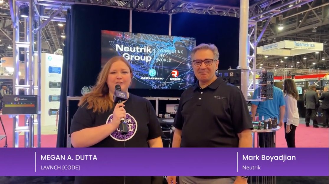 While visiting the Neutrik booth at NAB Show 2023, @MeganADutta stopped to discuss the importance of connection with Mark Boyadijan. 

Tune in to hear more here: lavnch.com/lavnchcode/neu… #AVtweeps #sponsored #NABShow @NABShow @NeutrikOfficial @NeutrikAmericas