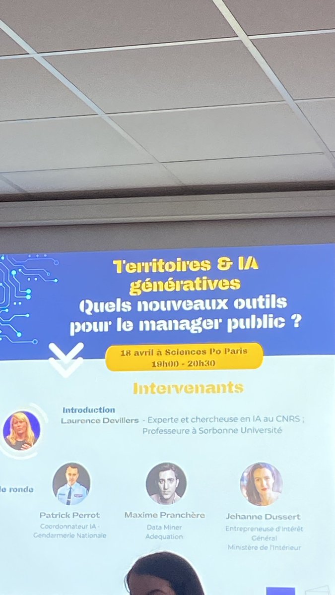 <a href="/AssoFP21/">FP21</a> organise une belle table ronde sur ⬇️ cc <a href="/SERVIR_Alumni/">SERVIR - Alumni de l'ENA et de l'INSP</a> <a href="/ClubTransfoNum/">Club de la Transformation Numérique</a> <a href="/CercleReforme/">Le Cercle de la Réforme de l'Etat</a> avec <a href="/JehanneDussert/">Jehanne Dussert</a> réalisatrice d’un jumeau numérique de la #villedeparis