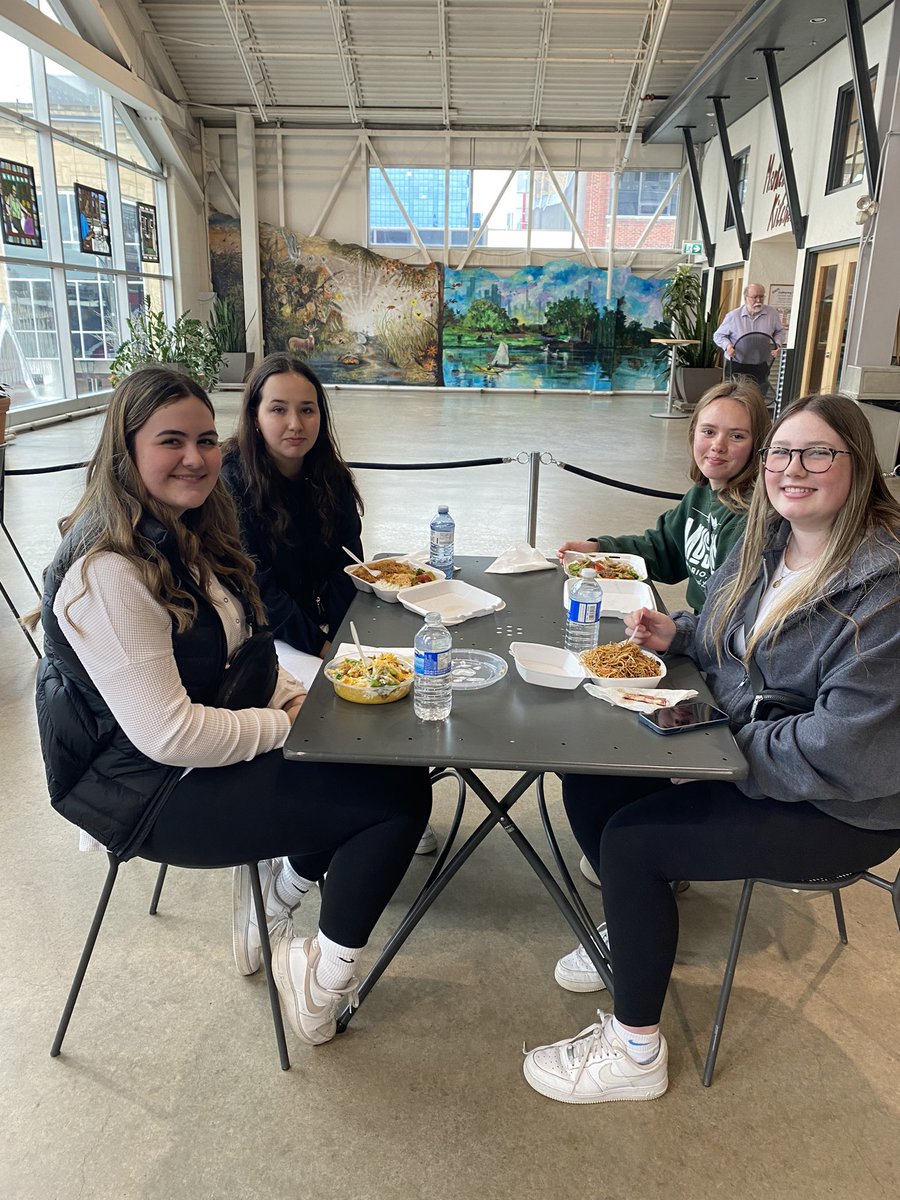 MsCpalmieri's tweet photo. @STAFlames foods trip to @CoventMarket and @ImagineCinemas to experience some food and culture https://t.co/TeJY2FC0Hg