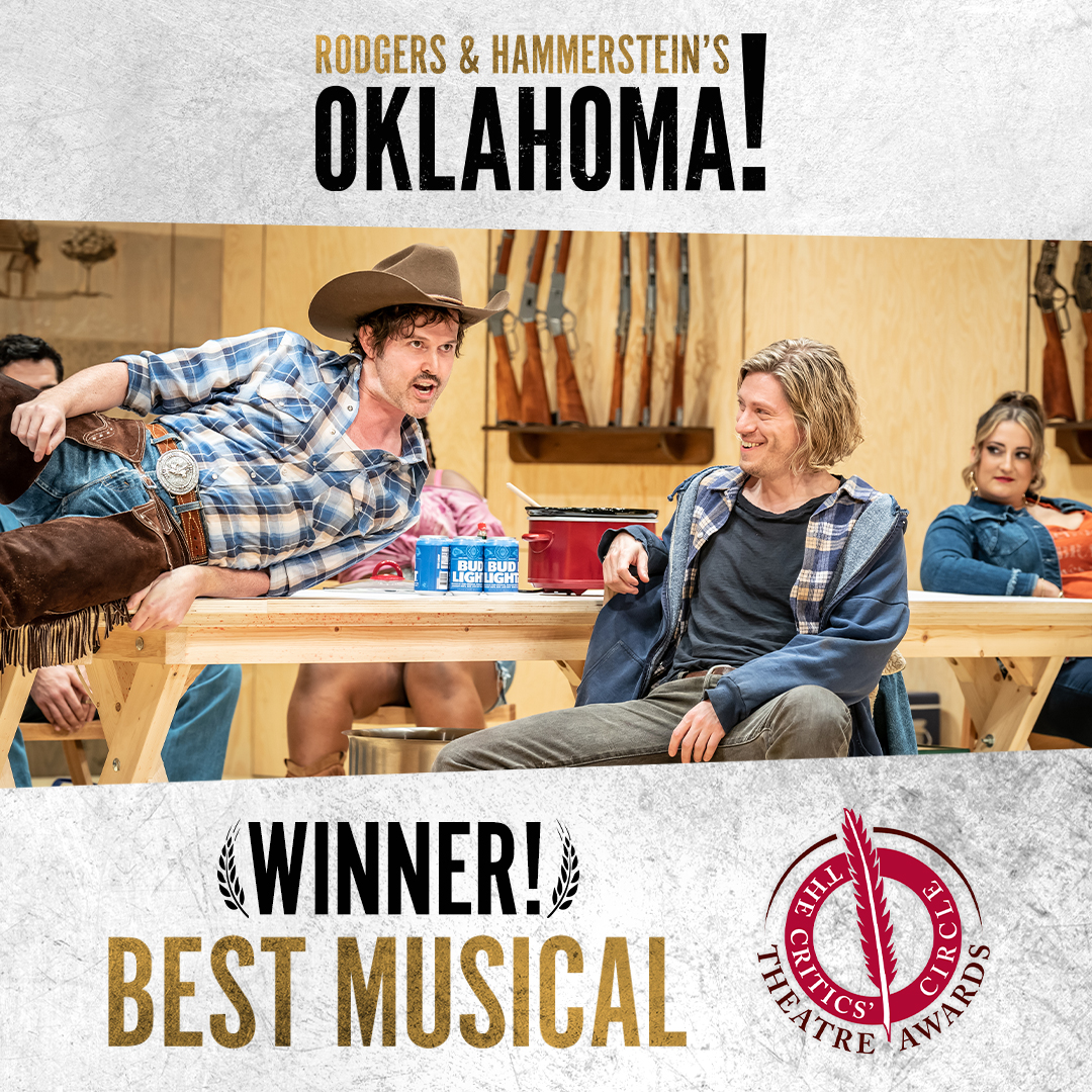 YEE-HAW! 🤠
Oh, what a beautiful feelin' to have won BEST MUSICAL at the #CriticsCircleAwards last night!