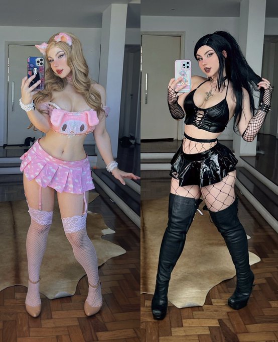 Cute or Goth? 💖🖤 https://t.co/UvNb3fgvoX<a href="/tag/barbiemovie"class="tags"><span>#barbiemovie</span></a>