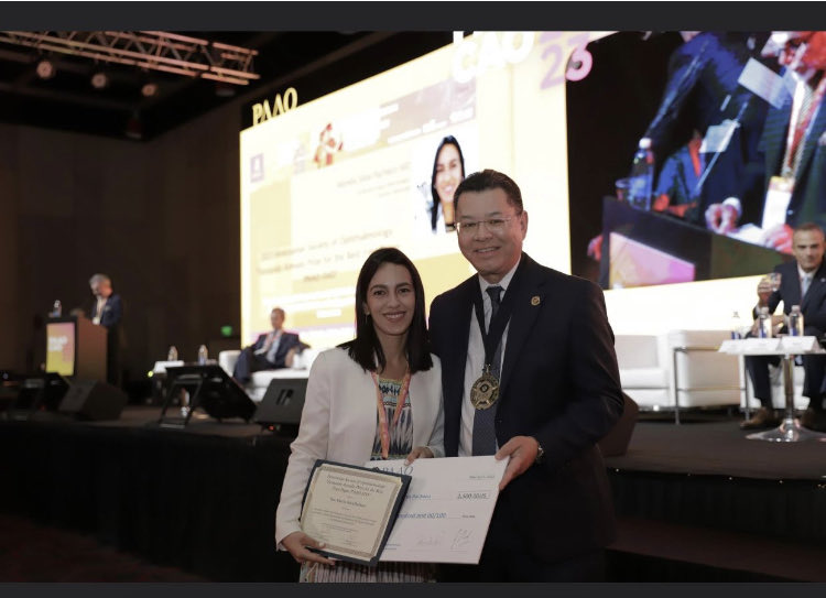 SVOredes's tweet photo. La Dra Silva recibiendo el premio Fernando Arévalo al Mejor Trabajo Científico 2023.Congreso Panamericano 2023 Buenos Aires-Argentina https://t.co/L9FfvPx0ZZ