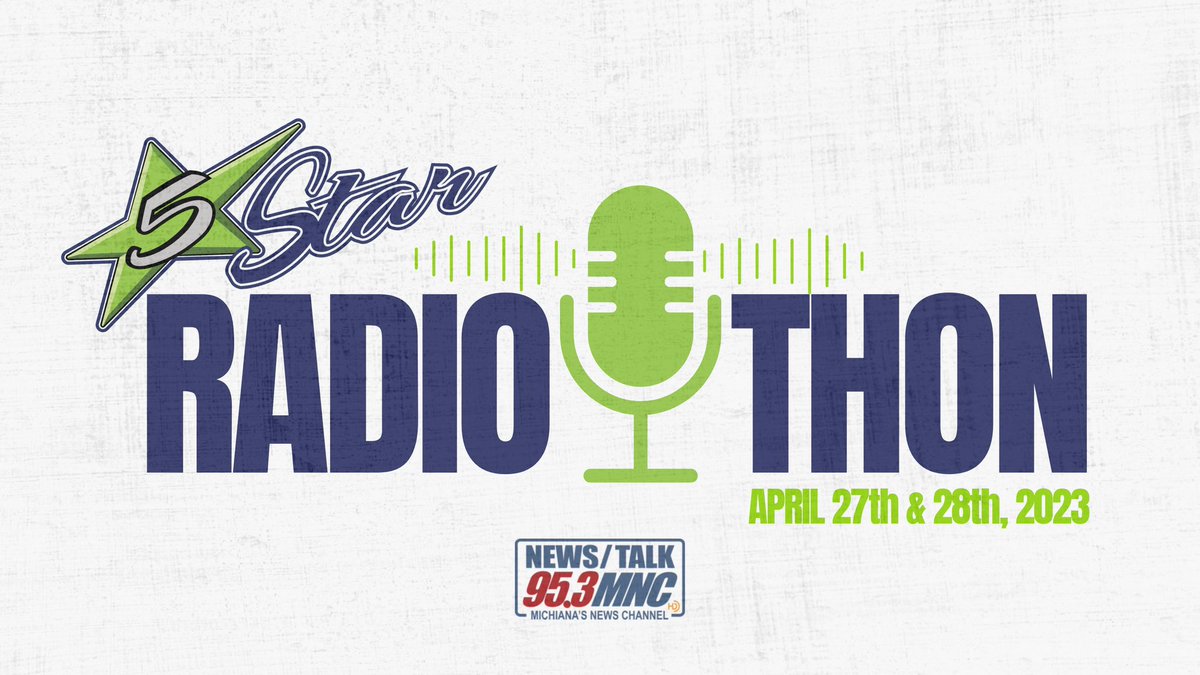 Mark your calendars for our annual Radiothon on <a href="/953MNC/">News/Talk 95.3 MNC</a> April 27th &amp; 28th! Tune in each day to hear stories of how your support is changing kids’ lives across the country!