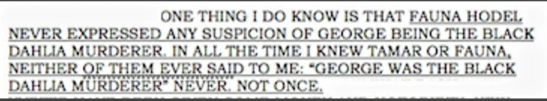 VVVV1978's tweet photo. @2livespodcast @RashaPecoraro Here's a friend of #FaunaHodel's stating she never mentioned the Black Dahlia. Here's Fauna's unmarried partner saying the same. When the kids claim "they've never not known" or "we've known
#OurEntireLives " -- ask questions.
#Agenda #FileUnderFiction #FacingEvil #RootOfEvil https://t.co/OXF31sA1fM