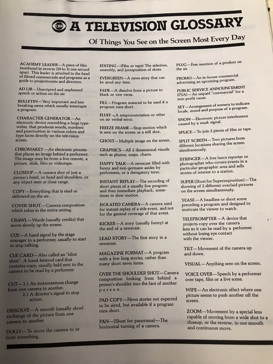 chancehambright's tweet photo. Found some vintage CBS documents https://t.co/4cynrXdKZY