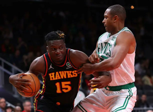 TheDunkCentral's tweet photo. Clint Capela credits Al Horford for making Boston difficult to defend 

“Al Horford, just by stretching me out the whole game ... It makes it hard to help my teammates in the paint"

(h/t @John_Karalis ) https://t.co/mFVFtayA9X