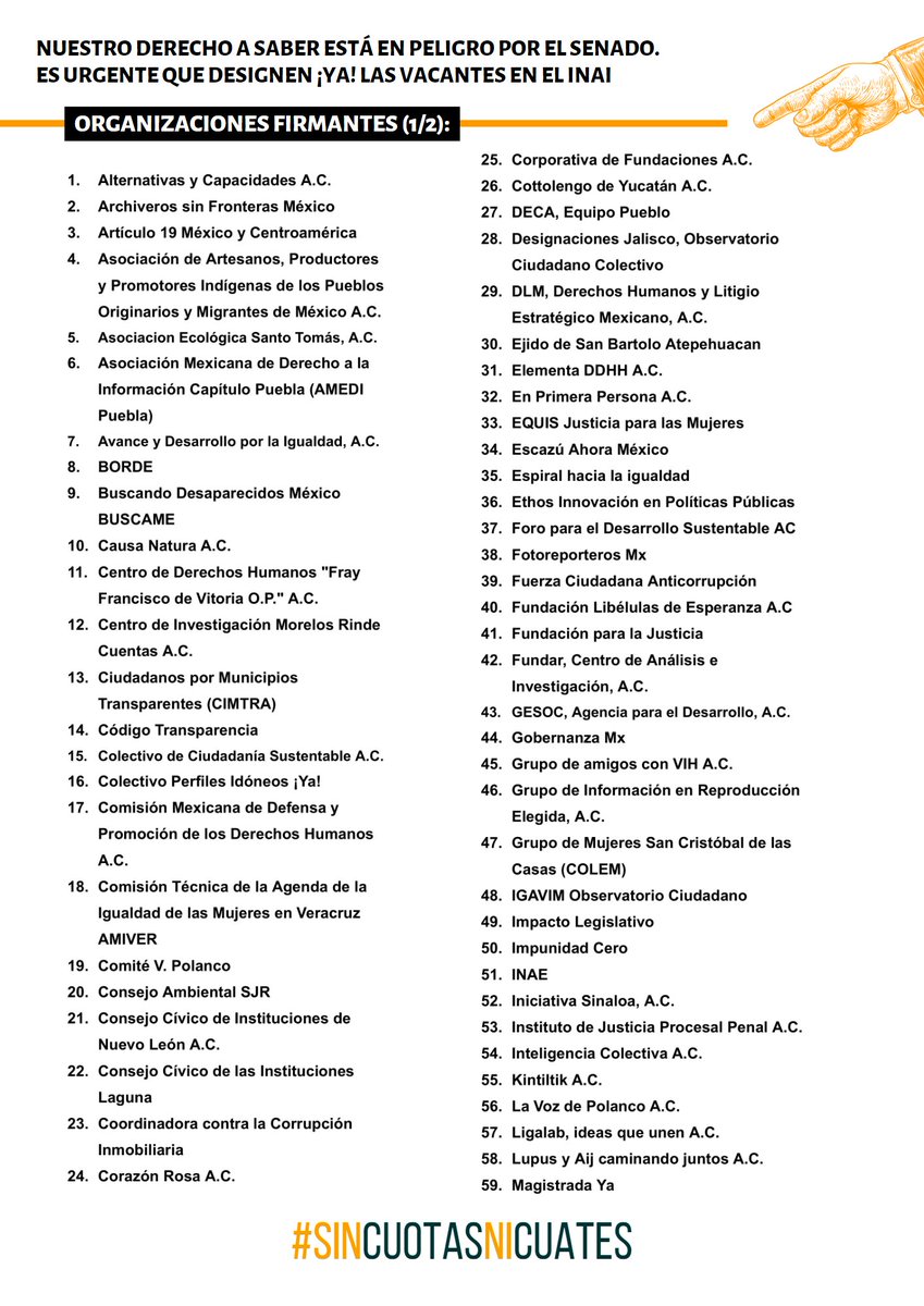 Designaciones tweet media