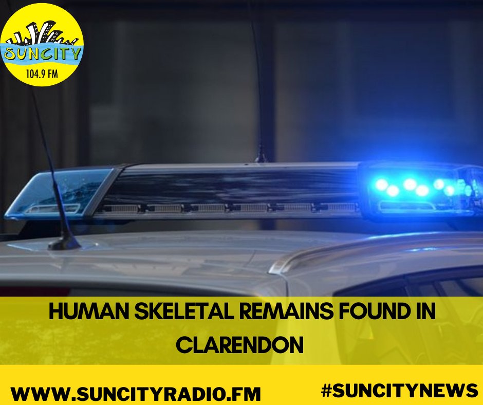 Human skeletal remains were discovered in the Reckford neighborhood, and the police in Crofts Hill, Clarendon, are trying to determine their identity. Read More: suncityradio.fm/?p=article&c=C…