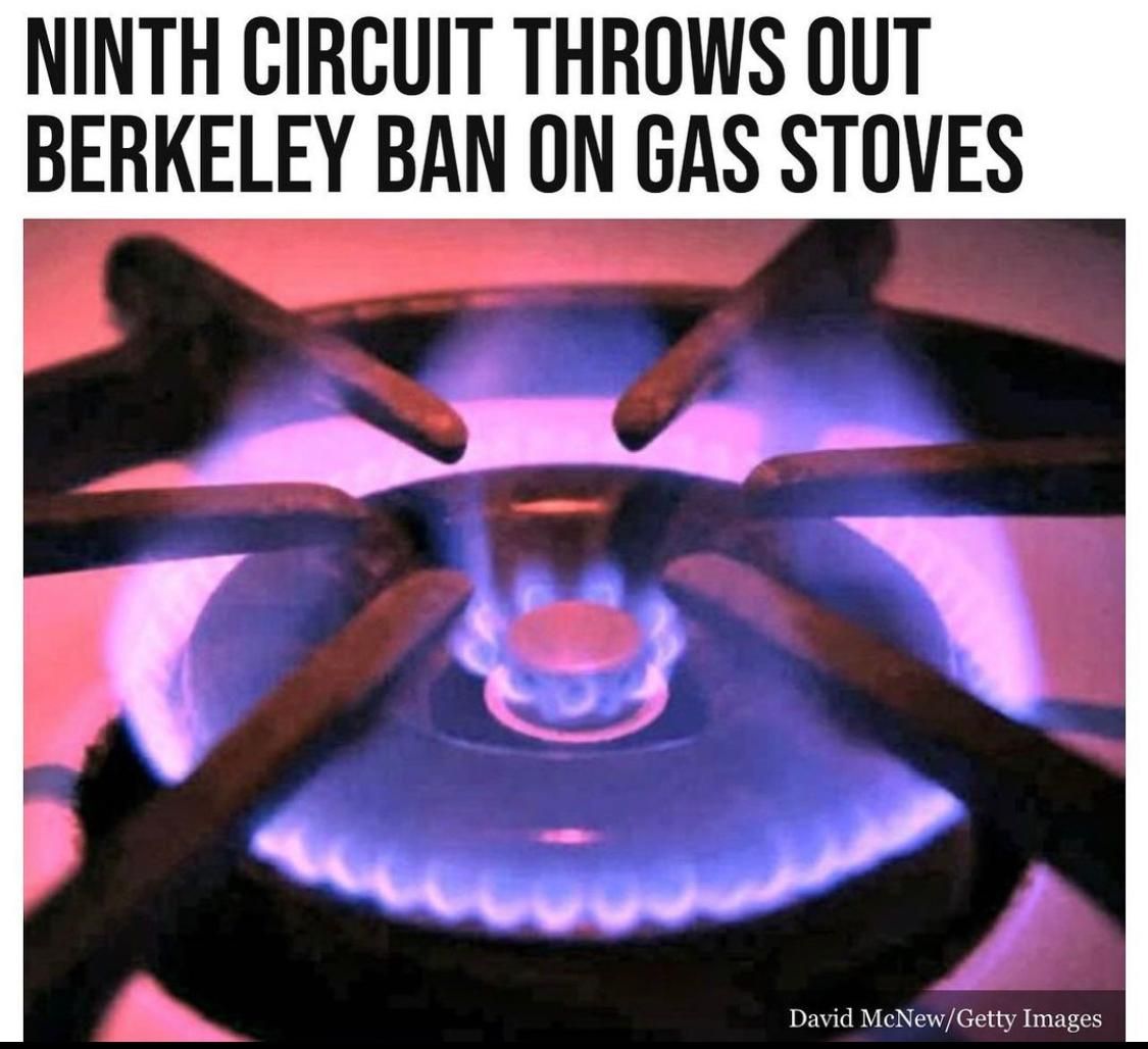Thank you, #PresidentTrump, for filling the formerly known liberal 9th circuit Court with conservative judges.
#GasStoves #9CoA #ClimateScam