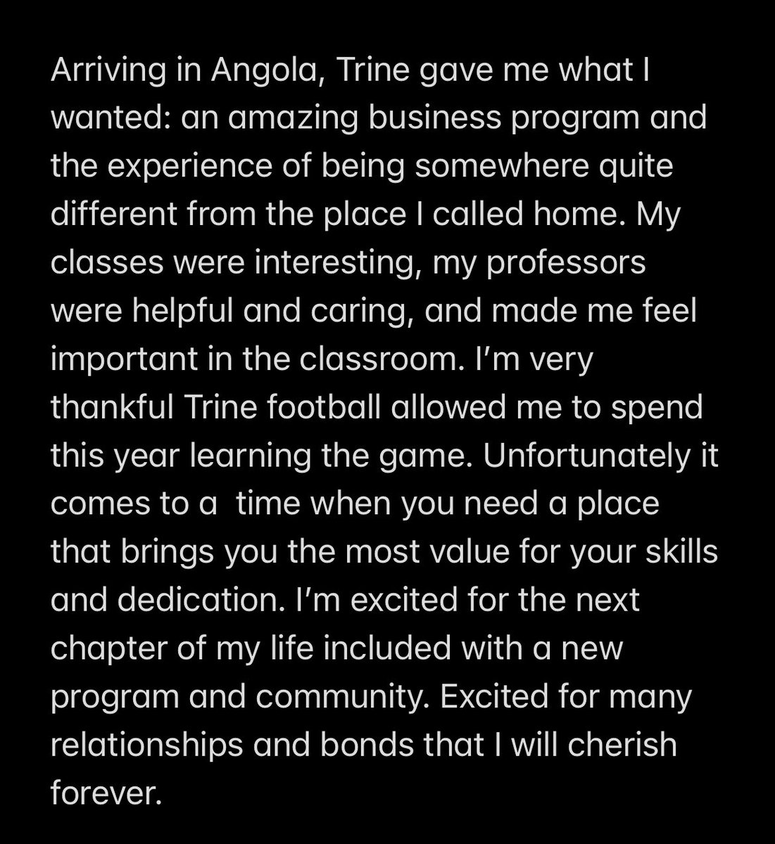 Jake42Simpson's tweet photo. Officially in the transfer portal 🚨
DMs are officially open ✅
@nwipreps @PrepRedzoneIN @IndyWeOutHere @UIndyFB @CoachPlum_UINDY @usf_fb @valpoufootball @MarianUFootball @KeeversChris @FCGrizFootball @KoryAllen @ButlerUFootball https://t.co/nWILk8lz8r