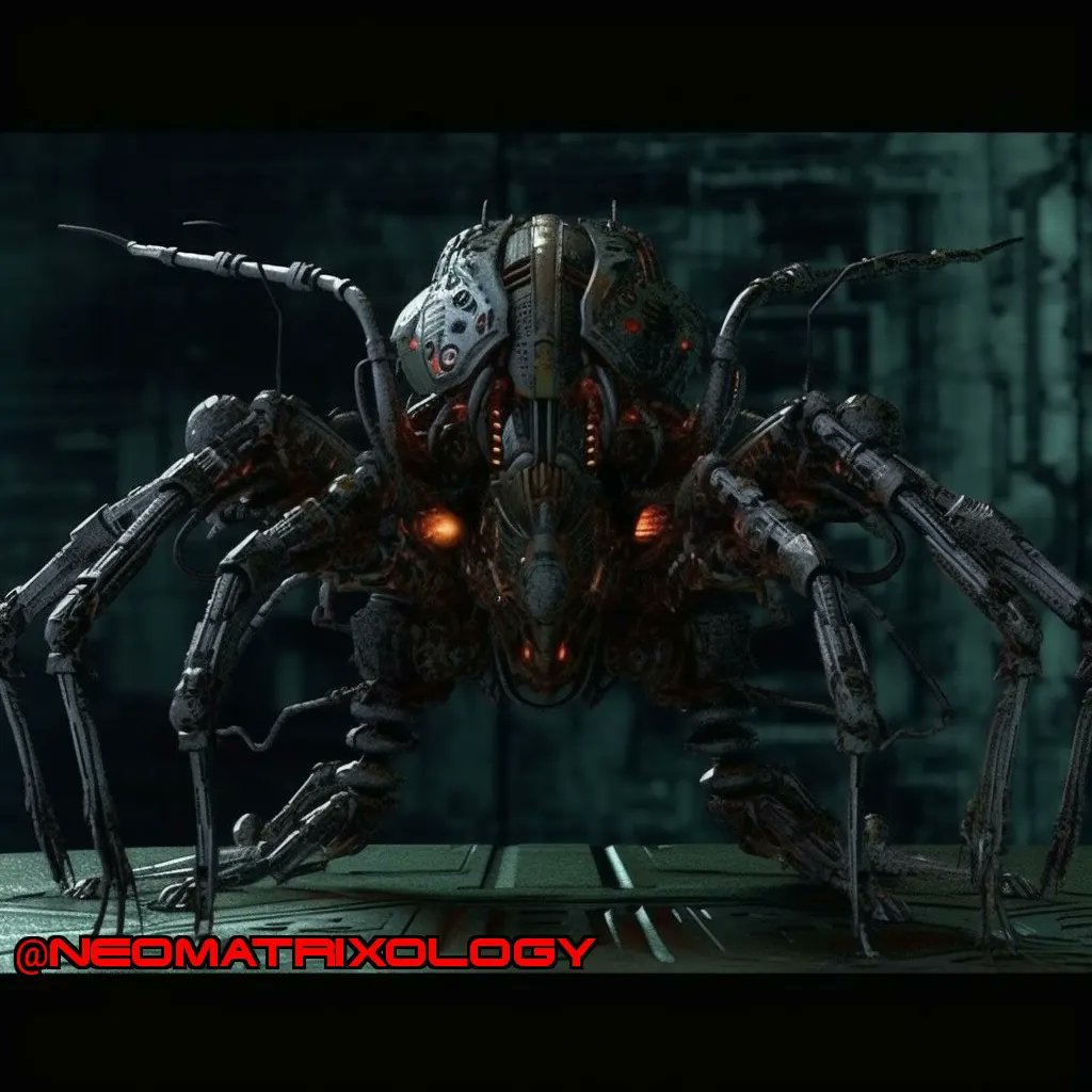 NeoMatrixology's tweet image. What IF I told you... the Architect plots revenge 🧨💥🦾 
#Matrix #TheArchitect #Reloaded #Resurrections #MidJourney #MatrixUniverse #MatrixReloaded #AIArt #TheMatrix #Terminatrix #MatrixTrilogy #MidjourneyArt #MatrixUniverse #AIA #MatrixUniversity #AgentSyndicate