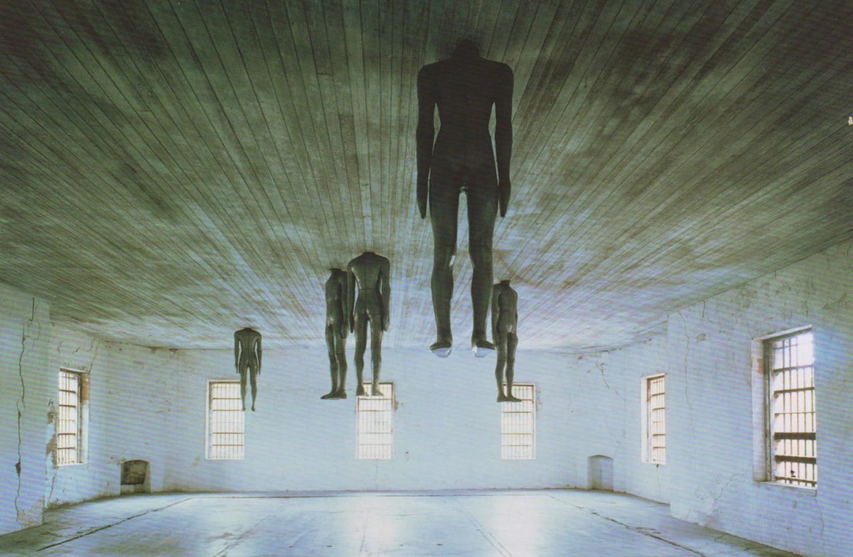 “Learning to think” by Anthony Gormley