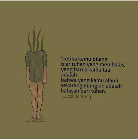 feni_chillin's tweet photo. @tanyakanrl Aku sih pilih gak mau doain keburukan ke orang karena aku tidak sepercaya diri itu untuk menganggap klo aku sudah baik ke orang. https://t.co/Ed2Eus1MDv