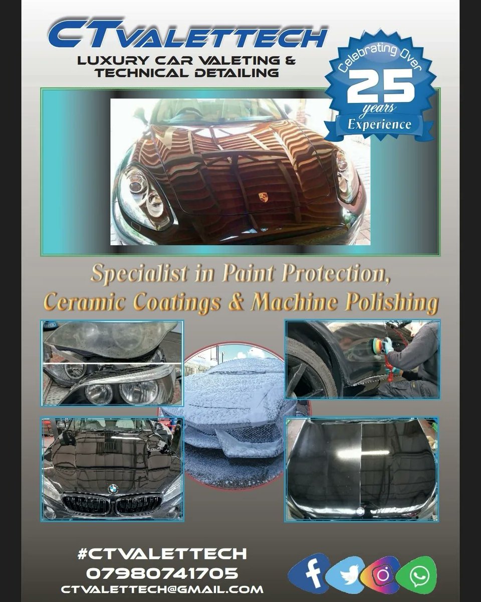 ctvalettech's tweet photo. The CTvalettech service cost.
From the Luxury Maintenance valet for the dedicated owner to the basic mini valet for the person who want a quick clean. 
Don't waste your time going the carwash, I come to you! 
#carvaletingliverpool #Liverpool #liverpooldetailing #merseyside https://t.co/nwdrOWTvcD