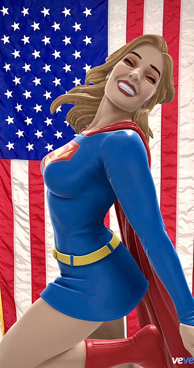 Fro_Clover's tweet image. Here we go! Day 2 ✌️

Love the pose and details! Supergirl!
❤️🤍💙 (Landed on the drop!)😁

#WebVCollective #CollectorsAtHeart #30DayVeVeChallenge #VeVe #VeVeFam #Supergirl 

 @claritzhalatina @edfeehly @Anonh4Life @evlvd_collects @TheRealHinano