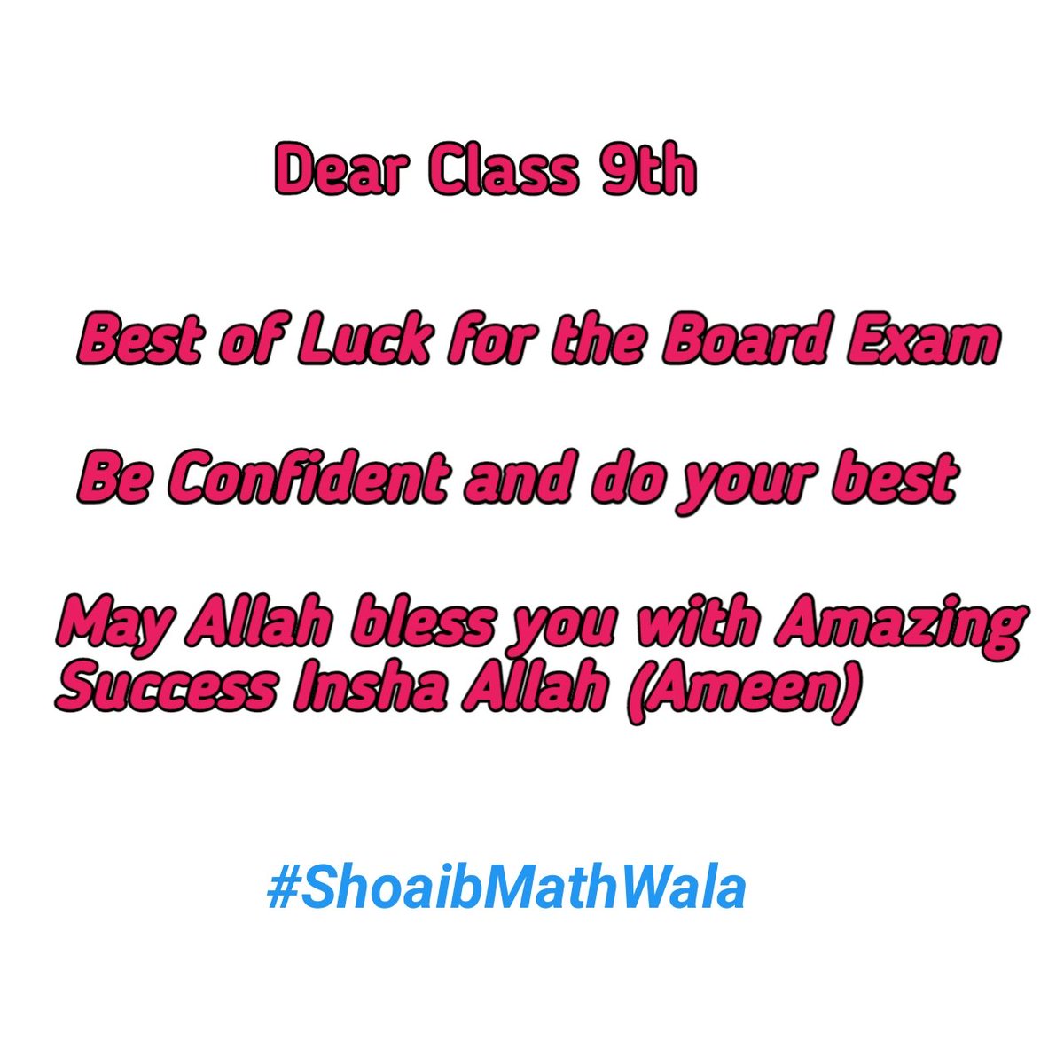 ShoaibShaBiii's tweet photo. اللہ تعالیٰ آپ کے لیے آسانیاں پیدا اور اپکو کامیاب کرے آمین https://t.co/LbIhnoHLeT