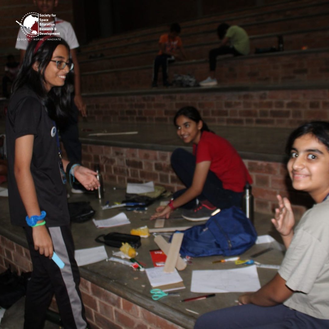 sserd_org's tweet photo. "Encouraging the Next Generation of #Engineers and #Innovators through #Aeromodelling!🛩️ 

It's inspiring to see young minds so enthusiastic about #STEMeducation, as these kids at our #aeromodelling session can't wait to dive back into creating #gliders with balsa wood. https://t.co/I81SLc37g7