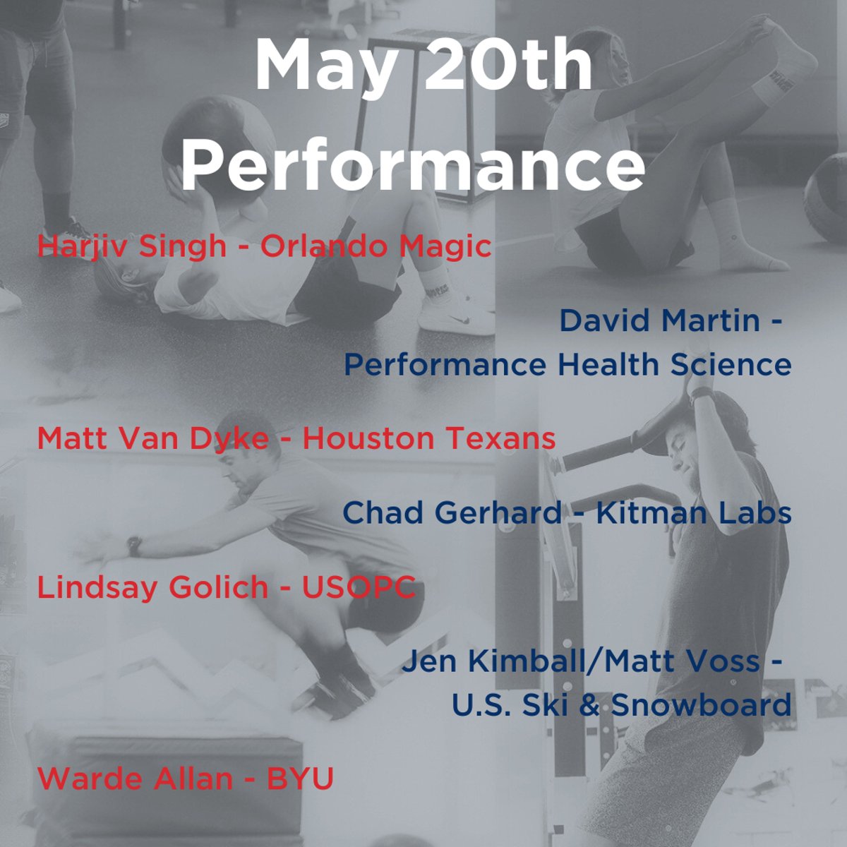 🎉 We're so excited to release the full lineup of speakers for the U.S. Ski &amp; Snowboard High Performance Symposium, May 19-20.

There is an incredible amount of knowledge in this group, so we can't wait for the sharing

📆 More info: lnkd.in/gVZGTMmW

#HighPerformance
