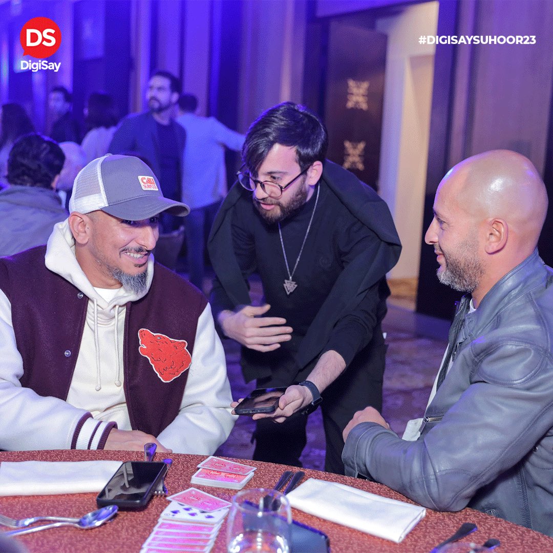 DigiSay's tweet photo. عشان الترفيه جزء مهم في حياتنا، كنا مهتمين في اليوم ده نقدم تجربة ترفيهية ممتعة ��كل اللي شاركونا في السحور . 
   
 #Digisay #DigiSaySuhoor23 https://t.co/eN7cCWQ0rk