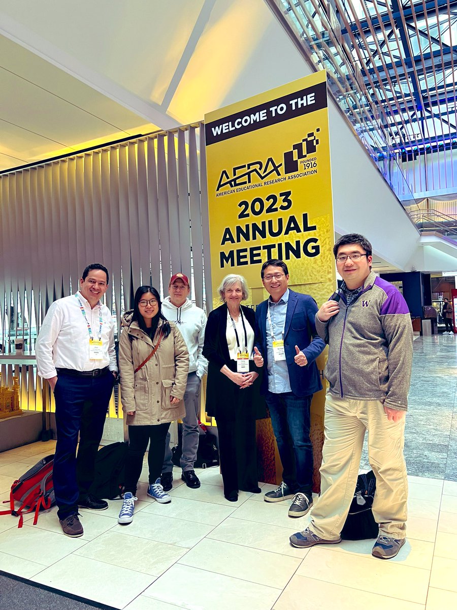 MizzouTell's tweet photo. TELL at #AERA23 in Chicago. @MizzouSISLT @MizzouEducation https://t.co/2aBvOIeS4U