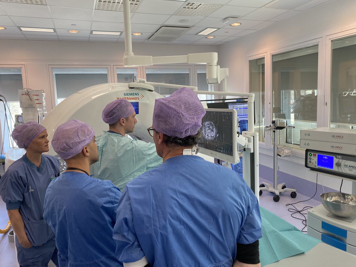 rapenport's tweet photo. Great day of cases with guests from around the world featuring Memorial Sloan Kettering and University of Iowa. Love being a part of the US momentum! Special thanks to Dr Marie Beermann and Danderyds Hospital. @CAScination #CASCINATION #ECIO23 #interventionaloncology https://t.co/ffhDCzSug3