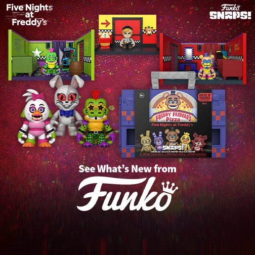 First looks at the new Funko SNAP Five Nights at Freddy’s Security Breach Wave! Available now for pre-order at Entertainment Earth!
ee.toys/R4LRXO
#Ad #FNAF #FNAFSB #SecurityBreach #EntertainmentEarth #Funko