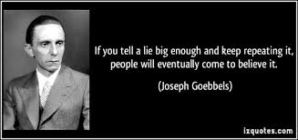 Fingilaa2's tweet photo. "If you tell a lie big enough and keep repeating it, people will eventually come to believe it"
-JosephGoebbels- Germany Minister of Propoganda 
#Somalia https://t.co/eE8PBlCQL8
