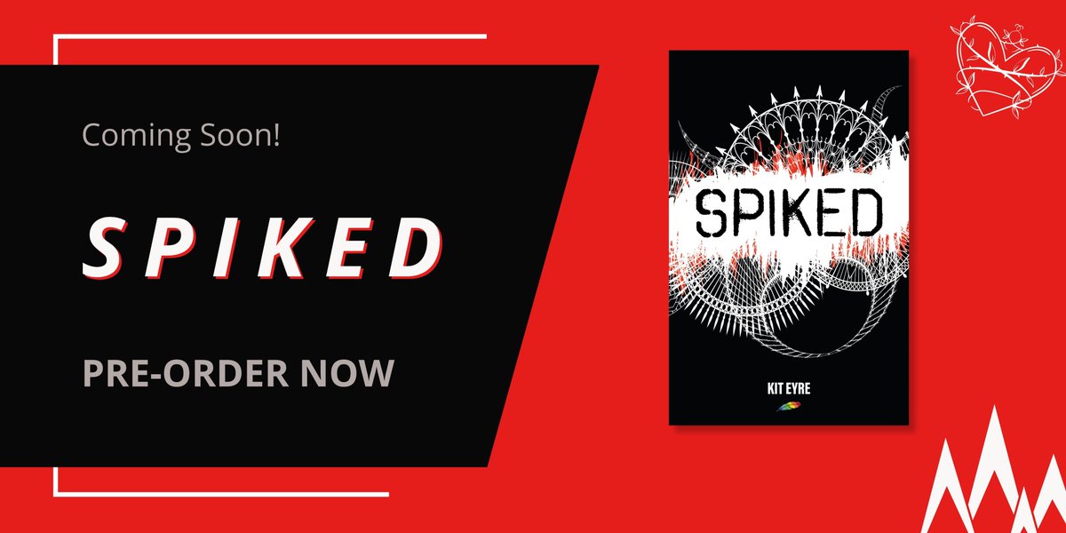KitEyre's tweet photo. Here we go again... My next novel is up for pre-order! Find out a bit more about Spiked in my new blog. https://t.co/AxNs4JH33N #SapphicFiction #wlw #LGBTQ https://t.co/kKqq6KIOdQ