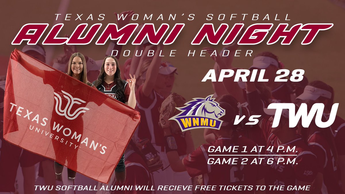 TWUSoftball's tweet photo. Mark your calendars! 📆 It’s the final home game of the season and we’re going out with a bang!💥 

#PioneerProud x #team37 https://t.co/sJRJ1odd6A