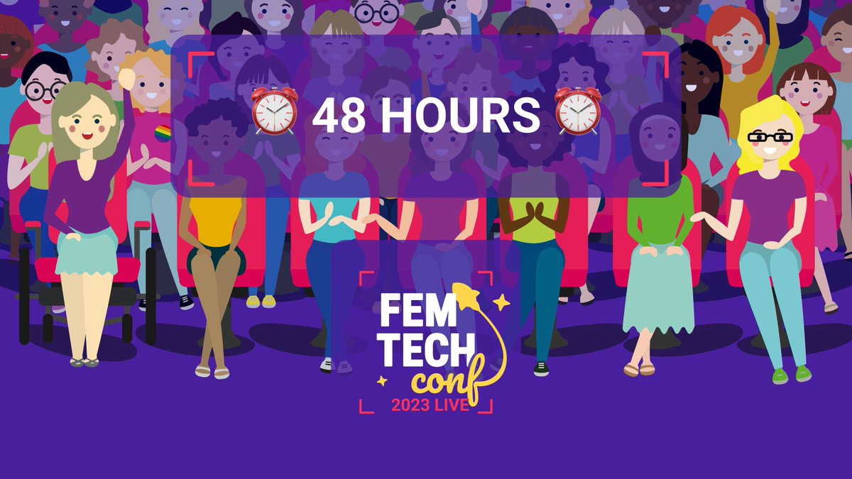 ⏰🚨Big announcement coming in just 48 Hours🚨⏰

Excited to tell you all what we've been working on🤐🥰

#FemTechConf #WomeninTech