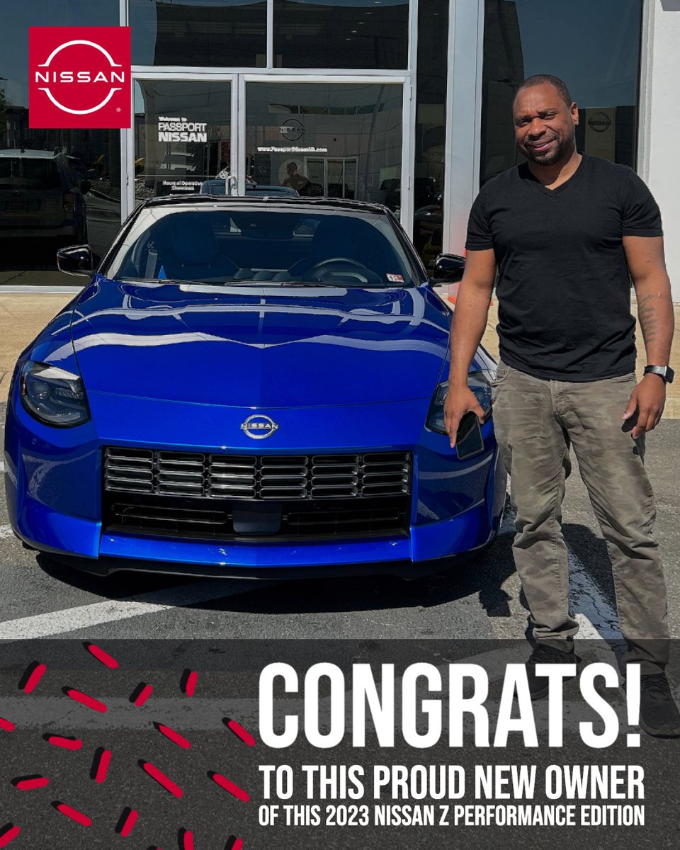 PassportAuto's tweet photo. Congratulations to the proud new owner of this stunning 2023 Nissan Z Performance Edition, acquired at MSRP with the Passport Promise!
https://t.co/n84Mxhvl2M https://t.co/AmlEieaxLL
