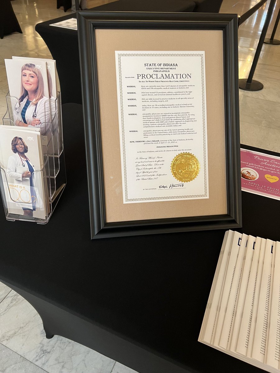 Indiana Osteopathic Association tweet media