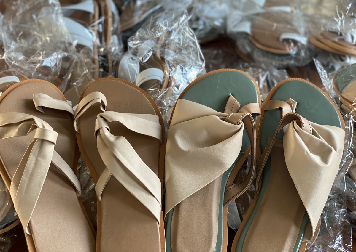 EkuwaArt's tweet photo. More EKUWA slippers going out this week. 

We appreciate the patience of our clients &amp; again we do apologize for all inconveniences caused. 

#madeinGH https://t.co/c8B02lPkM5