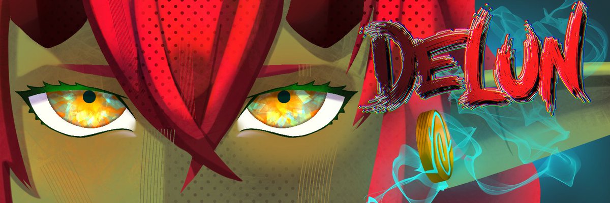 OkuteArt's tweet photo. here it goes @Delun_Vtuber , recently i made her a new banner , and since i fell like i doesnt turn out that good i made a new one , also , im doing banner comissions in this style , 35 USD each https://t.co/NkxmSmBVqh