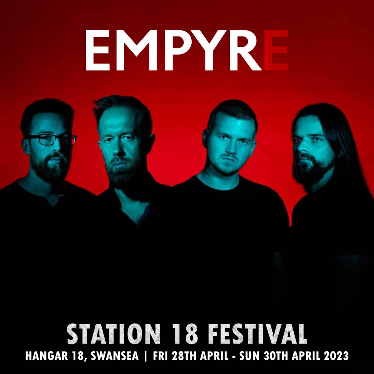 Empyre - You can catch these guys playing Station 18 Festival on Sunday. 30th April 2023 at 8.20PM

For the full running time of all bands and for festival info and tickets, head on over to h18mv.co.uk/Festival