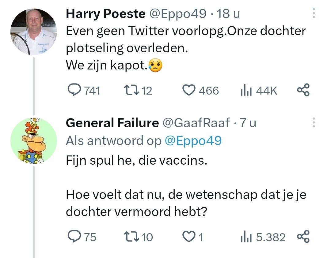 arantxawhatelse's tweet photo. Wat een triest leven moet je hebben om dit uit je vingers getypt te krijgen. Zonder enige schaamte en fatsoen, twittert hij gewoon door.

En uiteraard staat hij op de foto met Thierry. https://t.co/E44CxoIou2