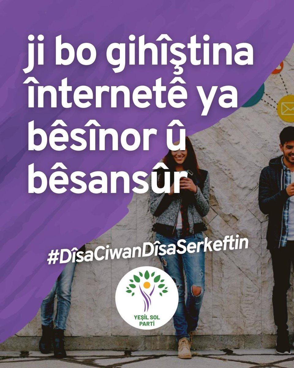 SisliYesilSol's tweet photo. #DîsaCiwanDîsaSerkeftin
#BuradayızGençlerleDeğiştireceğiz https://t.co/OZaGORCeXU