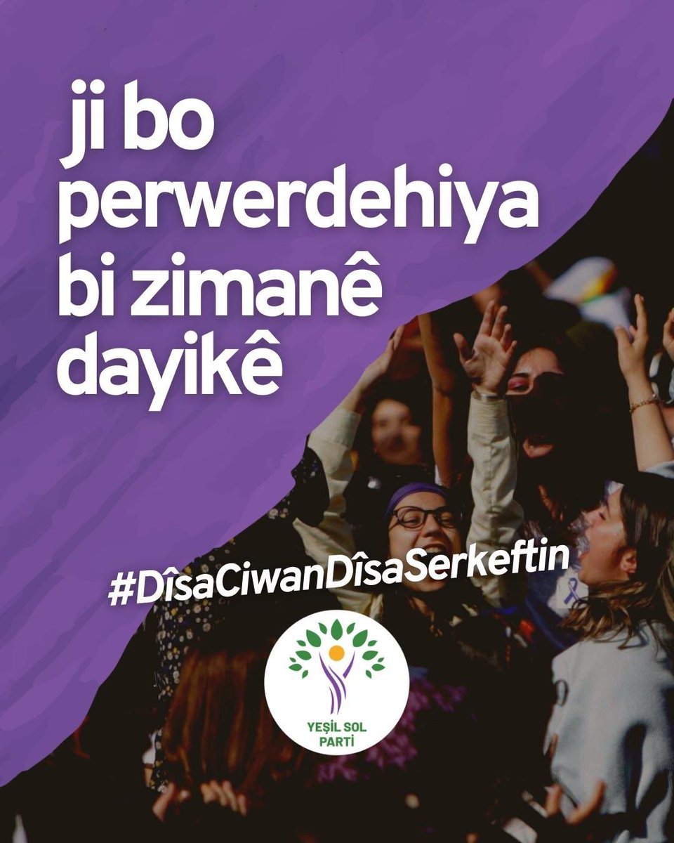 SisliYesilSol's tweet photo. #DîsaCiwanDîsaSerkeftin
#BuradayızGençlerleDeğiştireceğiz https://t.co/OZaGORCeXU