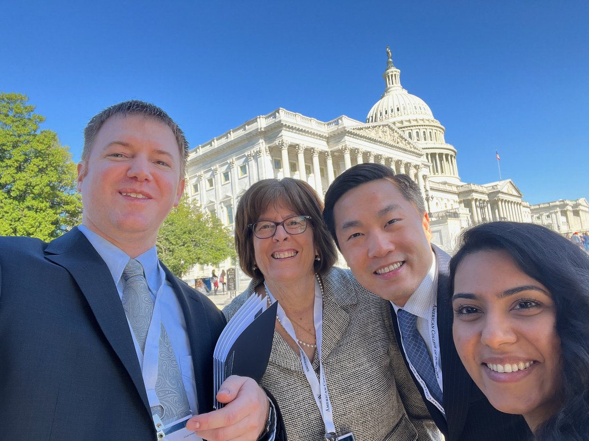 A beautiful day for surgical advocacy! Great meeting with <a href="/SenTinaSmith/">Tina Smith</a> and Rachel about expanding rural surgical care, reauthorizing MISSION ZERO, and supporting equitable Medicare reimbursement. <a href="/mnsurgeons/">MN Surgical Society</a> are proud to partner with you #ACSLAS23 <a href="/AmCollSurgeons/">American College of Surgeons</a> <a href="/RASACS/">RAS-ACS</a>