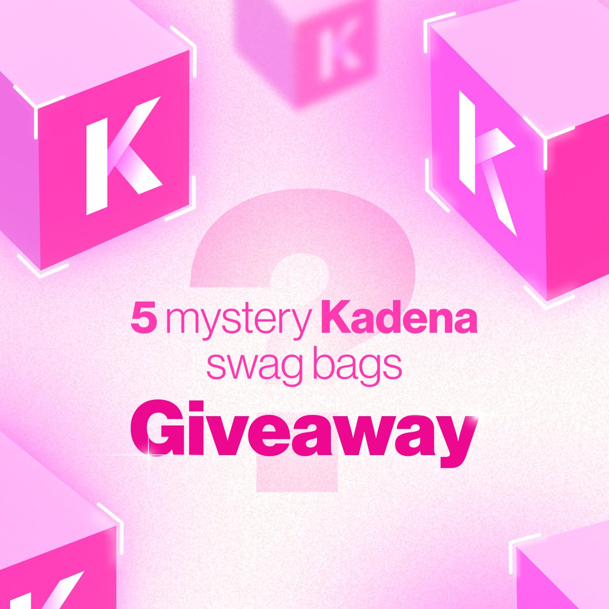 kadena_io's tweet photo. To celebrate @Kadena_io's achievement of reaching 300,000 Twitter followers, we will be giving away 5 mystery swag bags during this week's #Kadenacampfire!

Read the 3 easy rules below on how to enter! https://t.co/uR2mBmF0vs