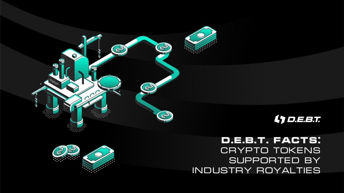Chrysalis_Web3's tweet photo. ☝️ D.E.B.T. Facts: Tokens with real value 

All token projects in the D.E.B.T. ecosystem are backed by royalties coming from various industries, such as: 

 🛢 Commodities (#BGLD, #NATG, #ALUM) 
🌾 Agriculture (#GROW) 
🛰 Satellite exploration (#XPLR) 
🏠 Real estate industry (#BLOX) 
🍷 Beverage distribution (#BEV) 
💧 Water industry (#DRIP)  

The value of D.E.B.T. tokens is maintained by real-world assets, which prevents them from inflation and unpredictable price drops.  

This makes our projects different from Bitcoin and other high-risk #cryptocurrencies.