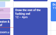 Trying to find the right balance between "talking about what we're building" and "actually building the thing" today.