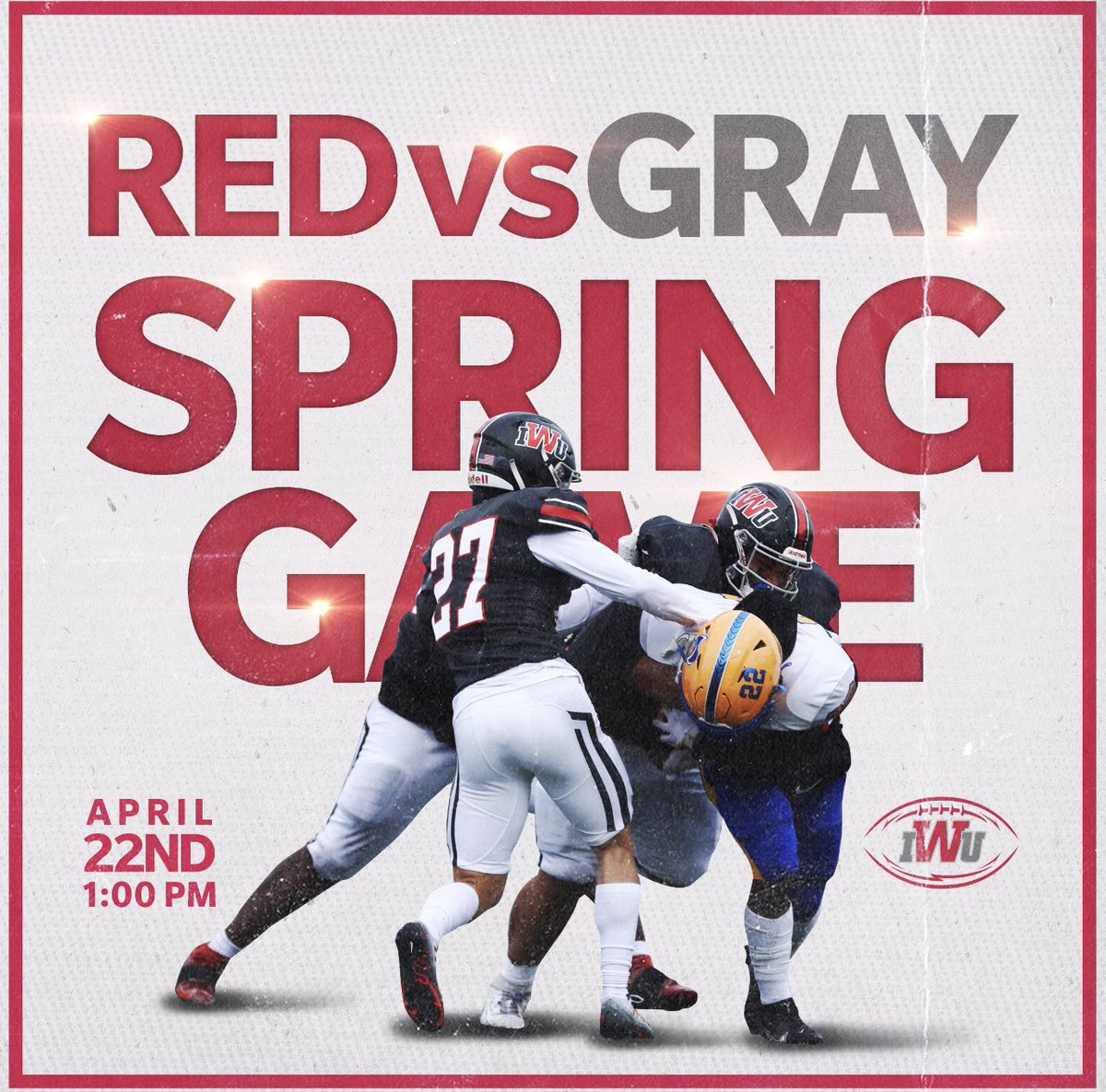 Less than a week away to see the Wildcats in action! Everyone is welcome to come!! Red Vs Gray Spring game at 1pm this Saturday! See you there! #OneBlood