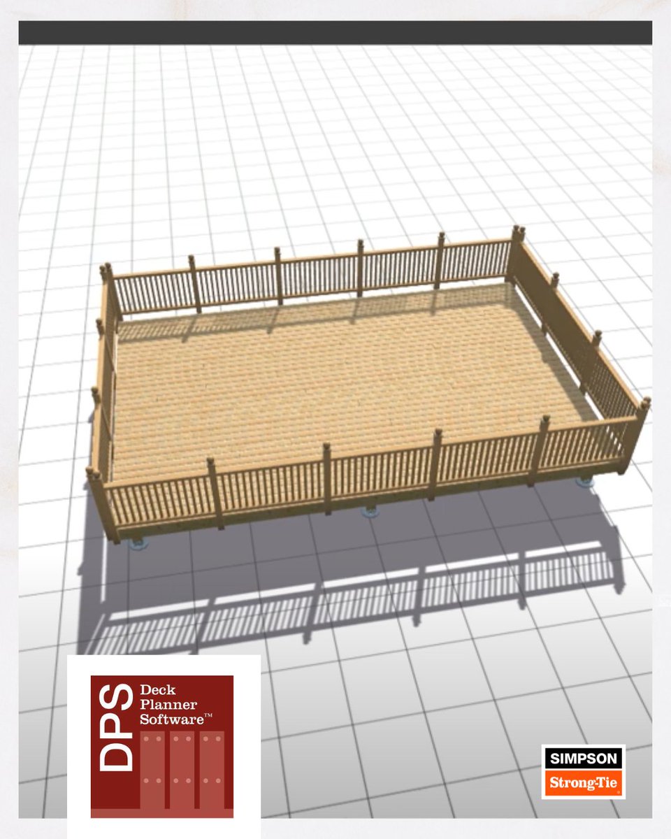 strongtie's tweet photo. Are you ready to take your outdoor living space to the next level? Look no further than Simpson Strong-Tie's Deck Planner Software! #deckplanner #strongtie
Partners: @BornToBuild https://t.co/NrilmkR9oF