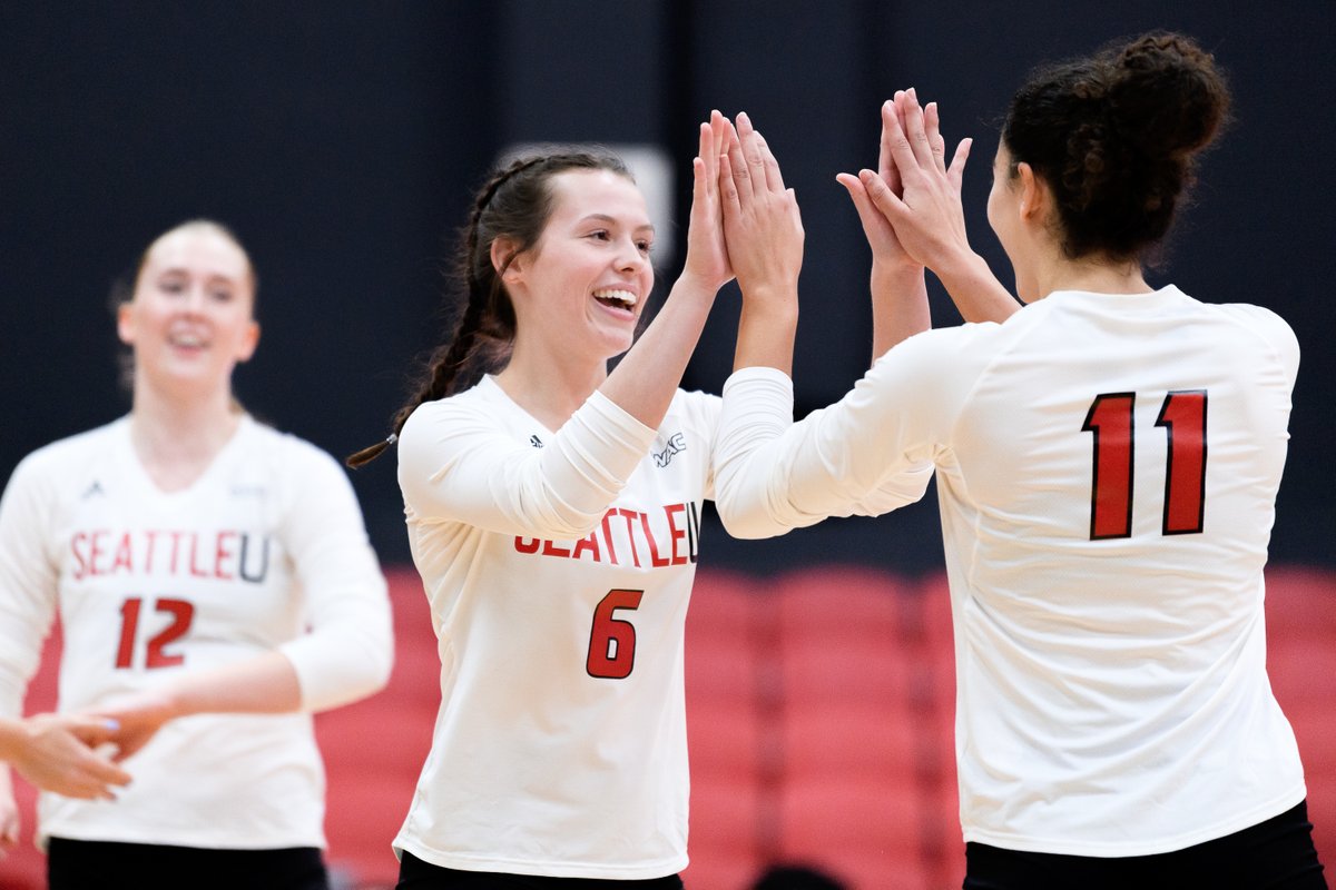 Seattle University Athletics Volleyball Clipart